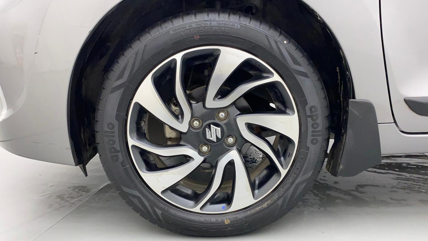 2021 Maruti Baleno ZETA CVT PETROL 1.2, Petrol, Automatic, 7,442 km, Left Front Wheel