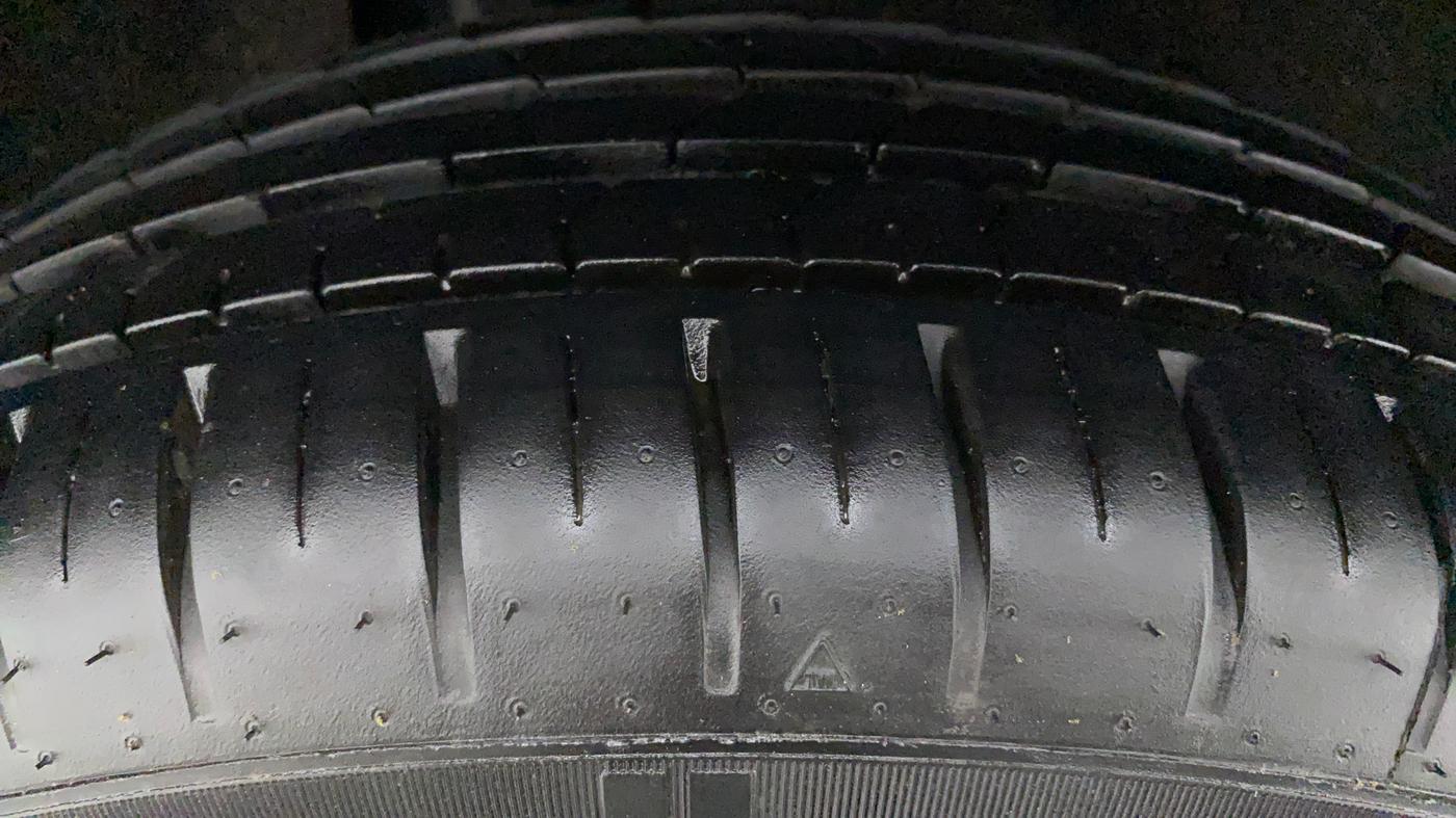 2021 Maruti Baleno ZETA CVT PETROL 1.2, Petrol, Automatic, 7,442 km, Right Rear Tyre Tread