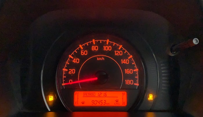 2019 Maruti New Wagon-R LXI CNG 1.0, CNG, Manual, 90,739 km, Odometer Image