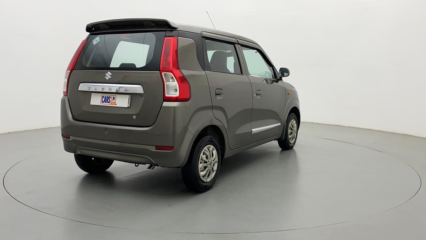 2019 Maruti New Wagon-R LXI CNG 1.0, CNG, Manual, 90,739 km, Right Back Diagonal