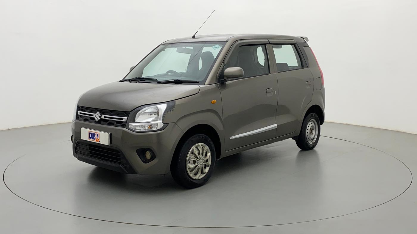 2019 Maruti New Wagon-R LXI CNG 1.0, CNG, Manual, 90,739 km, Left Front Diagonal
