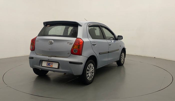 2012 Toyota Etios Liva G, Petrol, Manual, 52,656 km, Right Back Diagonal