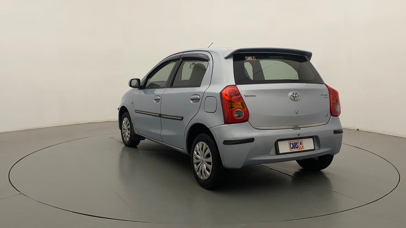 2012 Toyota Etios Liva G, Petrol, Manual, 52,656 km, Left Back Diagonal