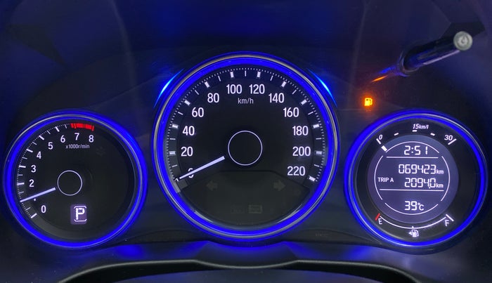 2016 Honda City 1.5L I-VTEC SV CVT, Petrol, Automatic, 70,027 km, Odometer Image
