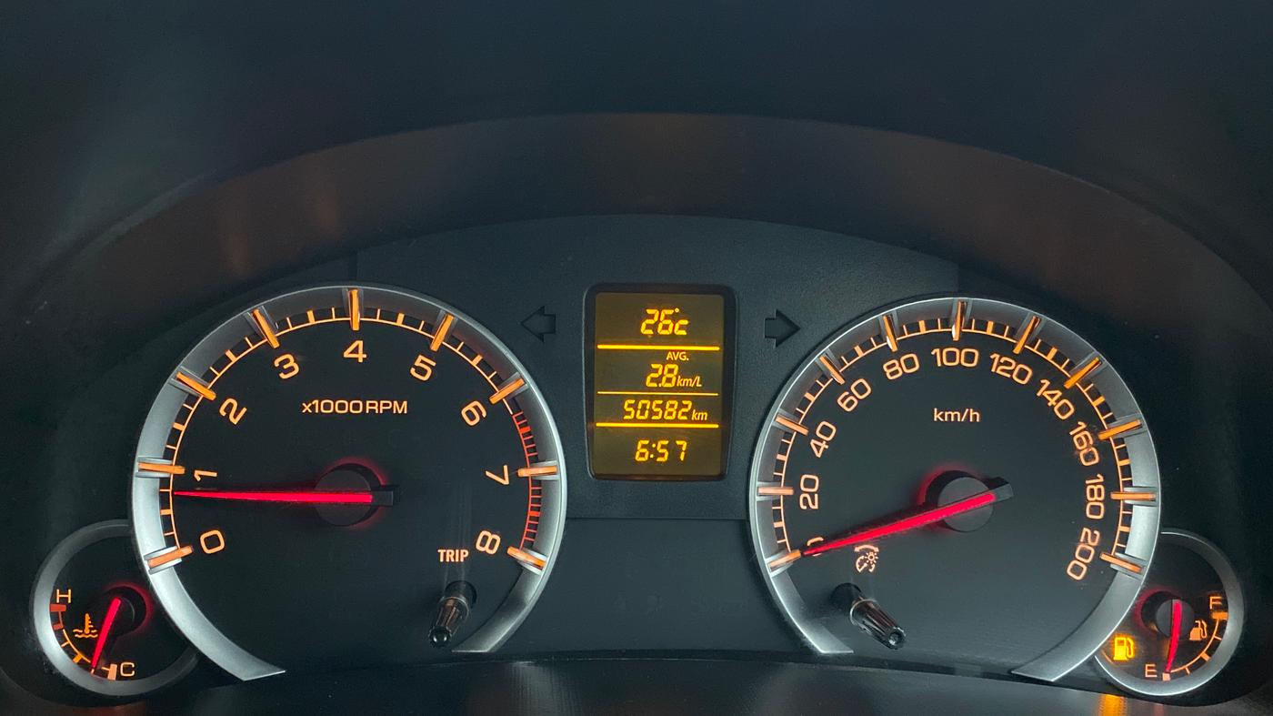 2016 Maruti Swift ZXI D, Petrol, Manual, 50,619 km, Odometer Image