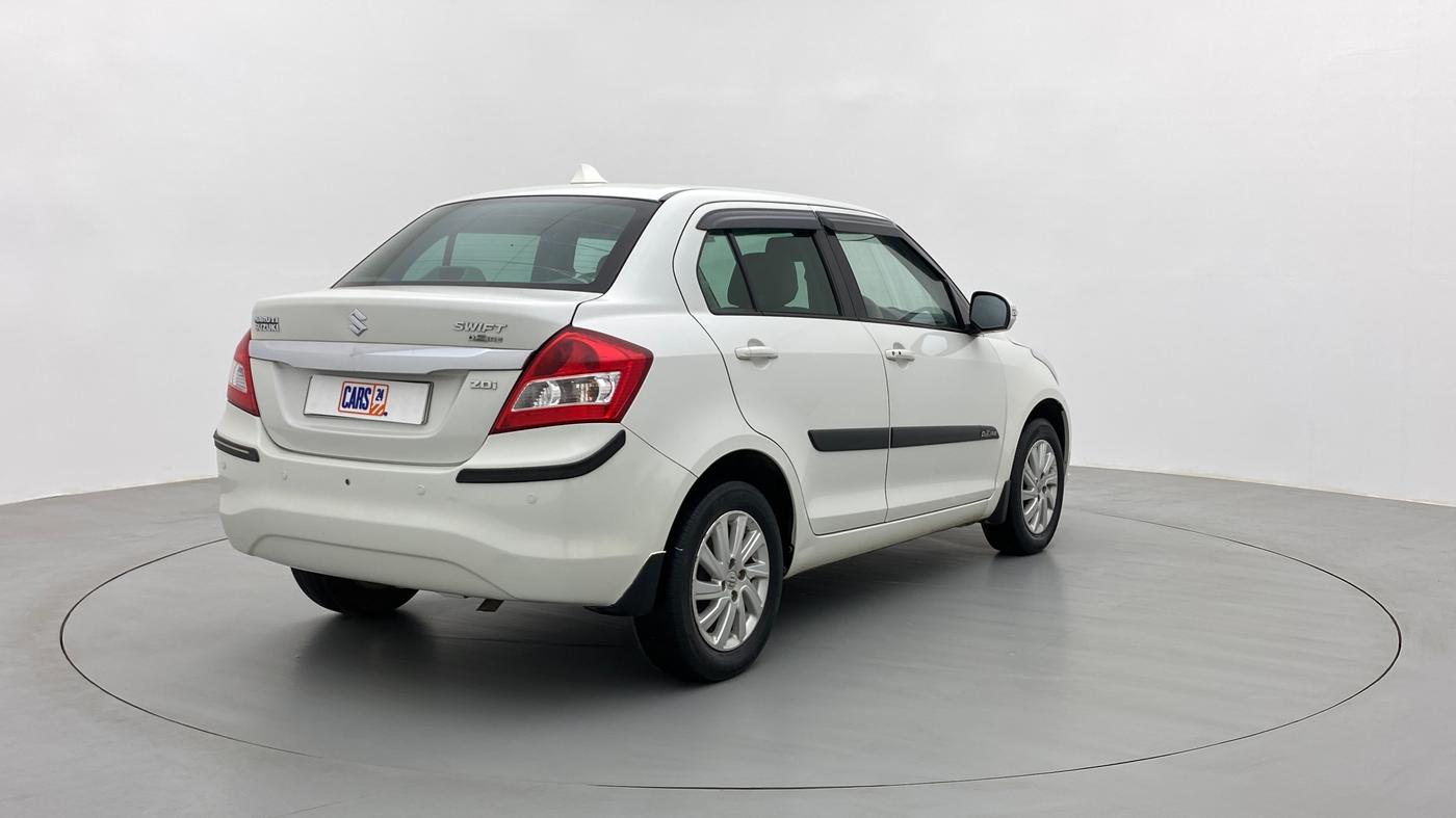 2015 Maruti Swift Dzire ZDI, Diesel, Manual, 89,680 km, Right Back Diagonal