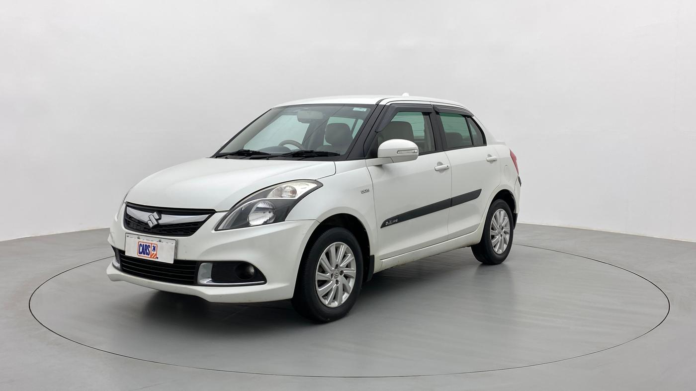 2015 Maruti Swift Dzire ZDI, Diesel, Manual, 89,680 km, Left Front Diagonal