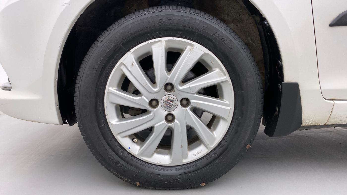 2015 Maruti Swift Dzire ZDI, Diesel, Manual, 89,680 km, Left Front Wheel