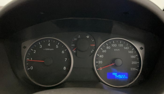 2013 Hyundai i20 SPORTZ 1.2, CNG, Manual, 74,857 km, Odometer Image
