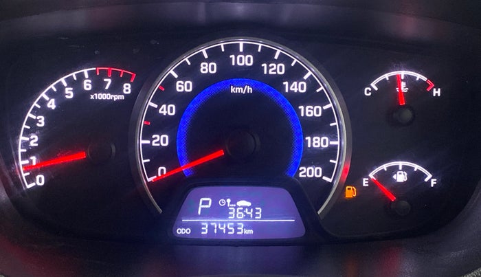 2018 Hyundai Grand i10 SPORTZ (O) AT 1.2 KAPPA VTVT, Petrol, Automatic, 37,434 km, Odometer Image
