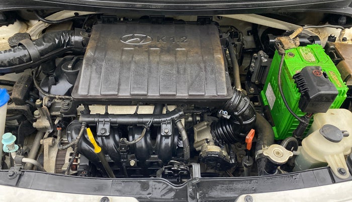 2018 Hyundai Grand i10 SPORTZ (O) AT 1.2 KAPPA VTVT, Petrol, Automatic, 37,434 km, Engine View