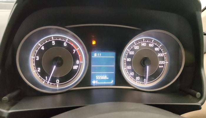 2018 Maruti Dzire VXI, Petrol, Manual, 55,541 km, Odometer Image