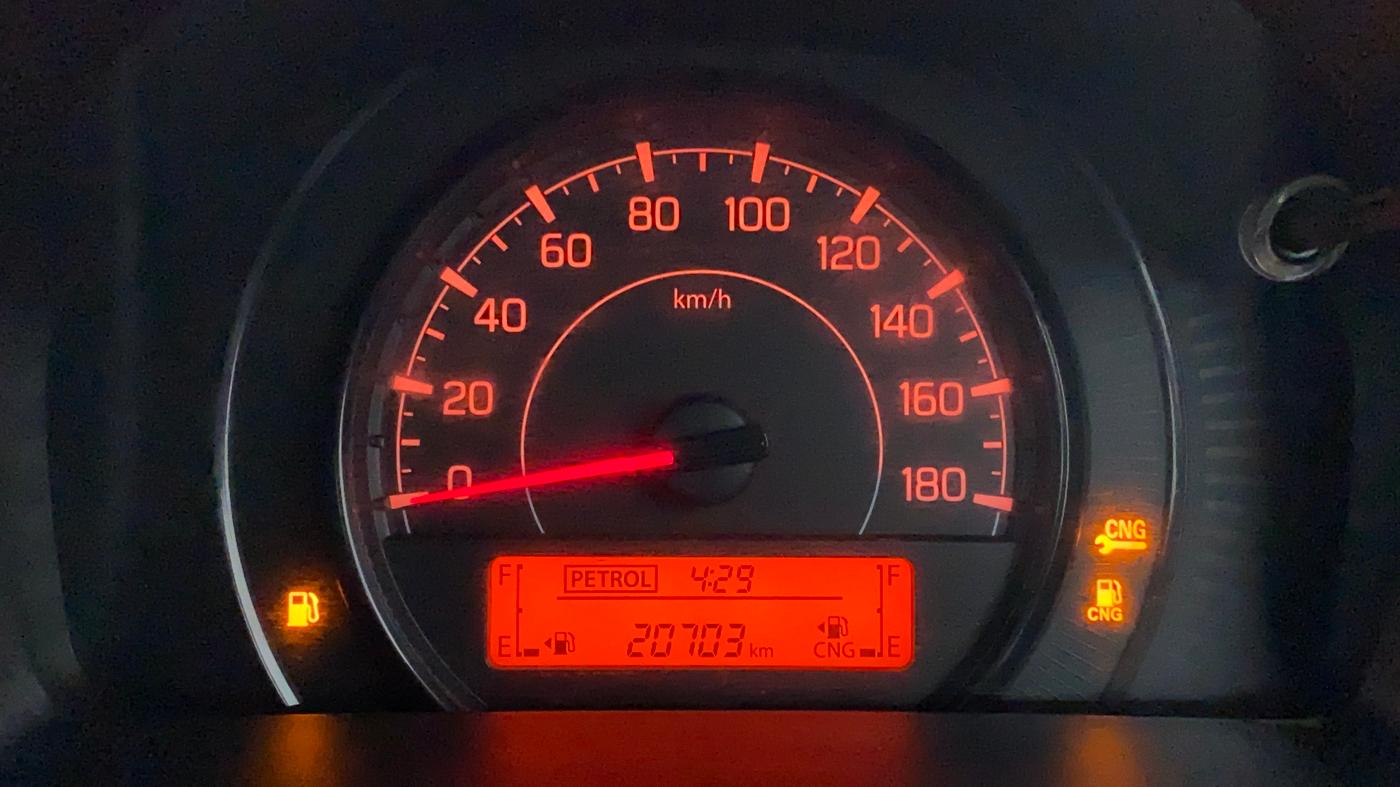 2020 Maruti New Wagon-R LXI CNG 1.0 L, CNG, Manual, 20,611 km, Odometer Image