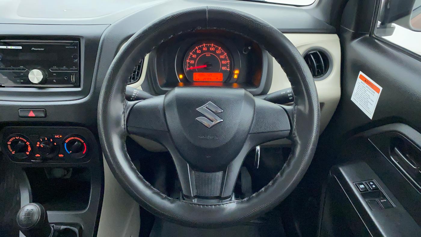 2020 Maruti New Wagon-R LXI CNG 1.0 L, CNG, Manual, 20,611 km, Steering Wheel Close Up