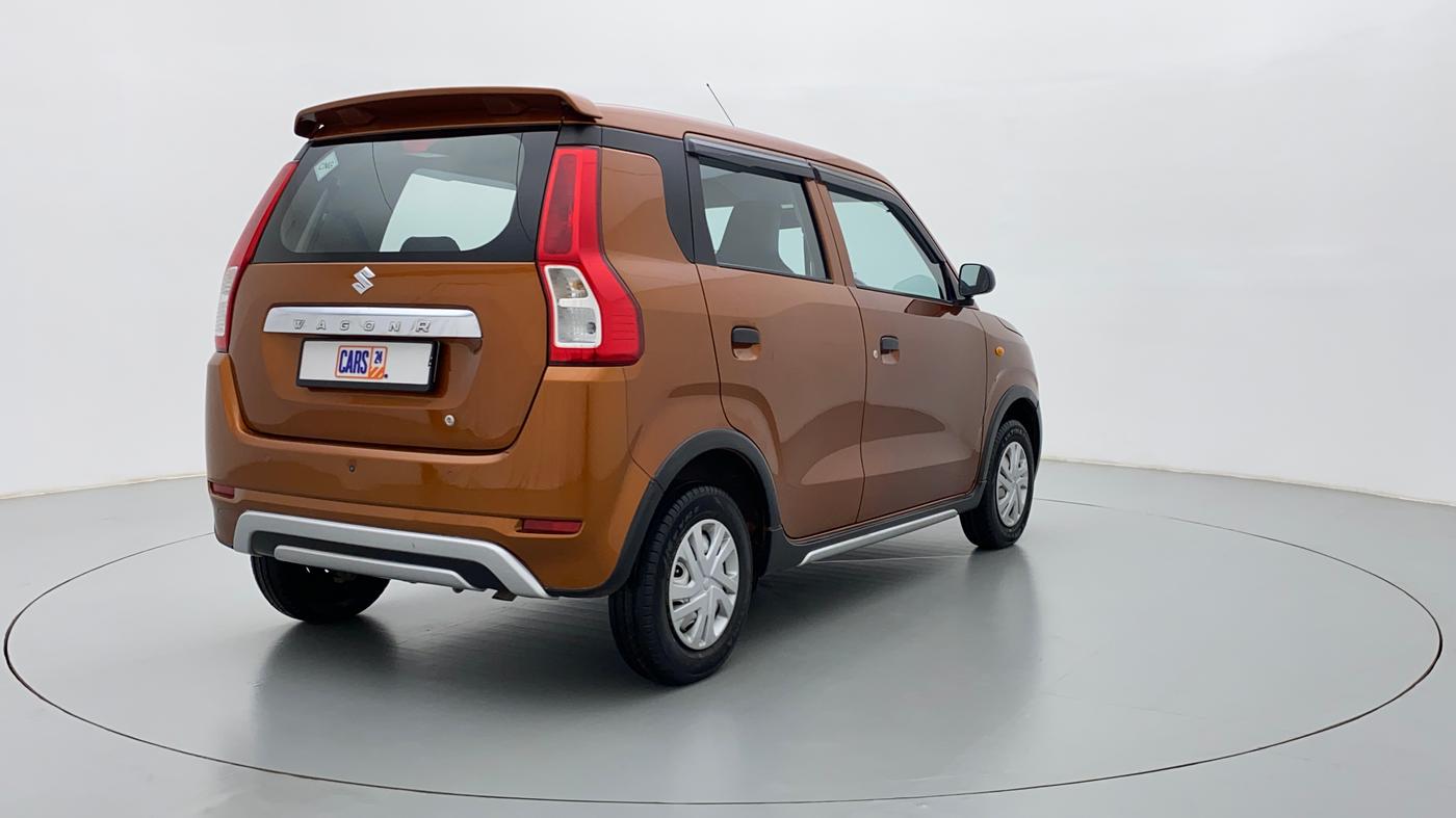 2020 Maruti New Wagon-R LXI CNG 1.0 L, CNG, Manual, 20,611 km, Right Back Diagonal