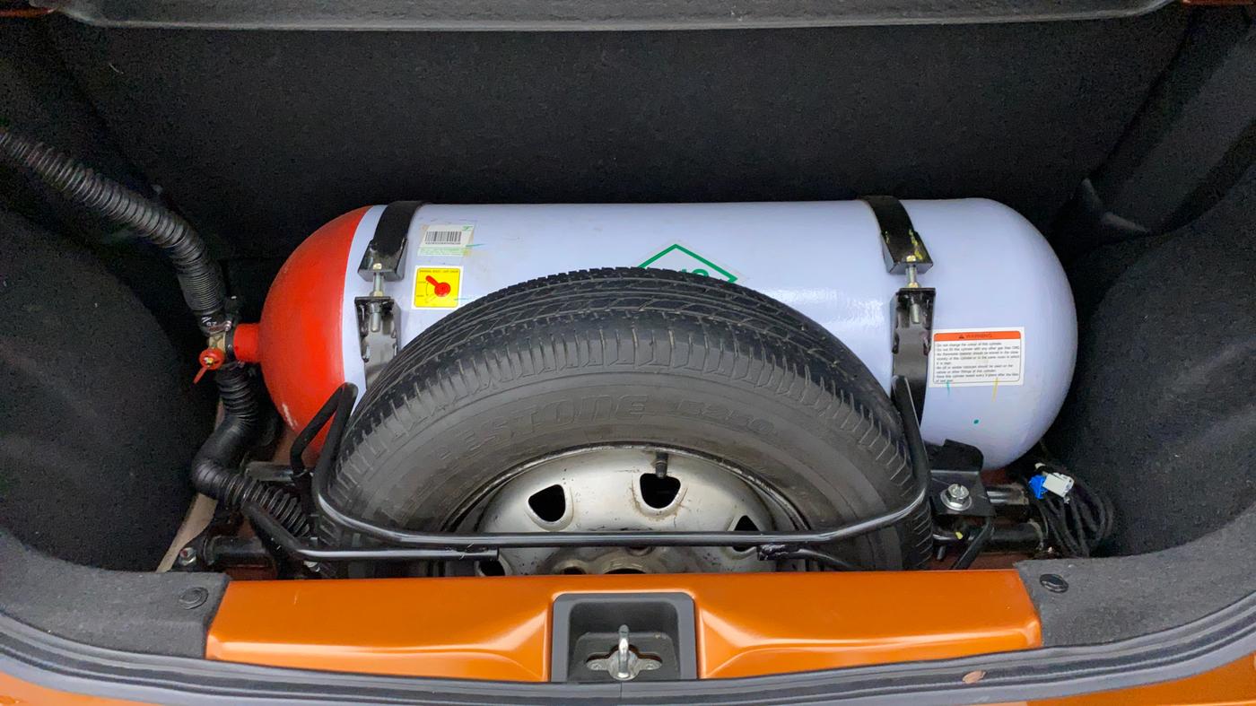 2020 Maruti New Wagon-R LXI CNG 1.0 L, CNG, Manual, 20,611 km, Boot Inside