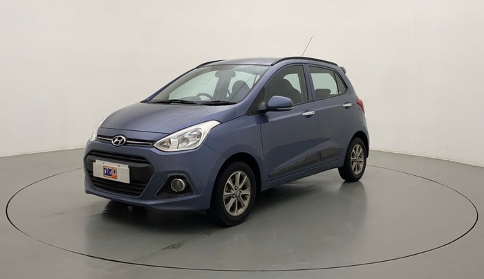 2015 Hyundai Grand i10 ASTA 1.2 KAPPA VTVT, Petrol, Manual, 25,421 km, Left Front Diagonal