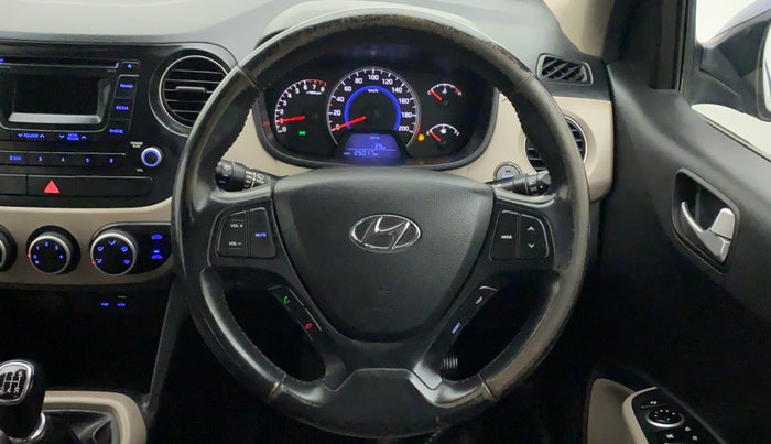 2015 Hyundai Grand i10 ASTA 1.2 KAPPA VTVT, Petrol, Manual, 25,421 km, Steering Wheel Close Up