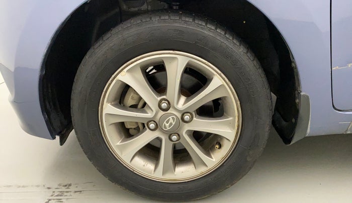 2015 Hyundai Grand i10 ASTA 1.2 KAPPA VTVT, Petrol, Manual, 25,421 km, Left Front Wheel