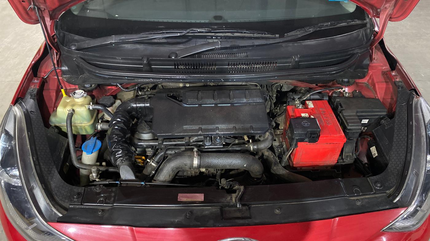 2020 Hyundai AURA SX+ 1.0 TURBO GDI MT, Petrol, Manual, 72,944 km, Engine View