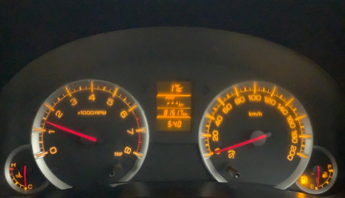 2012 Maruti Swift ZXI, Petrol, Manual, 81,634 km, Odometer Image