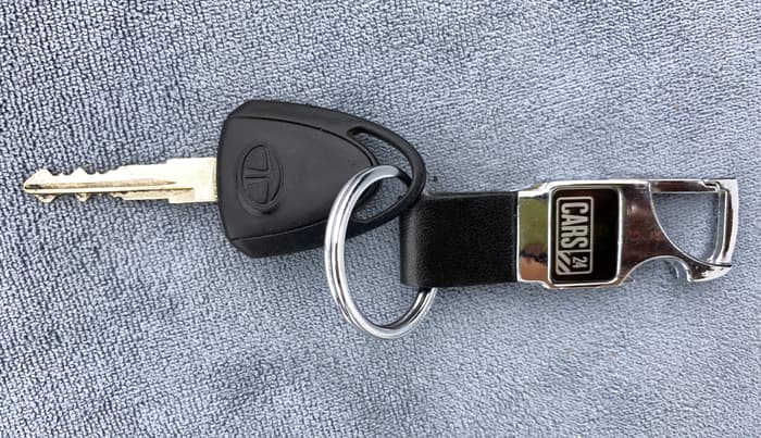 2016 Tata Nano TWIST XTA, Petrol, Automatic, 3,956 km, Key Close Up
