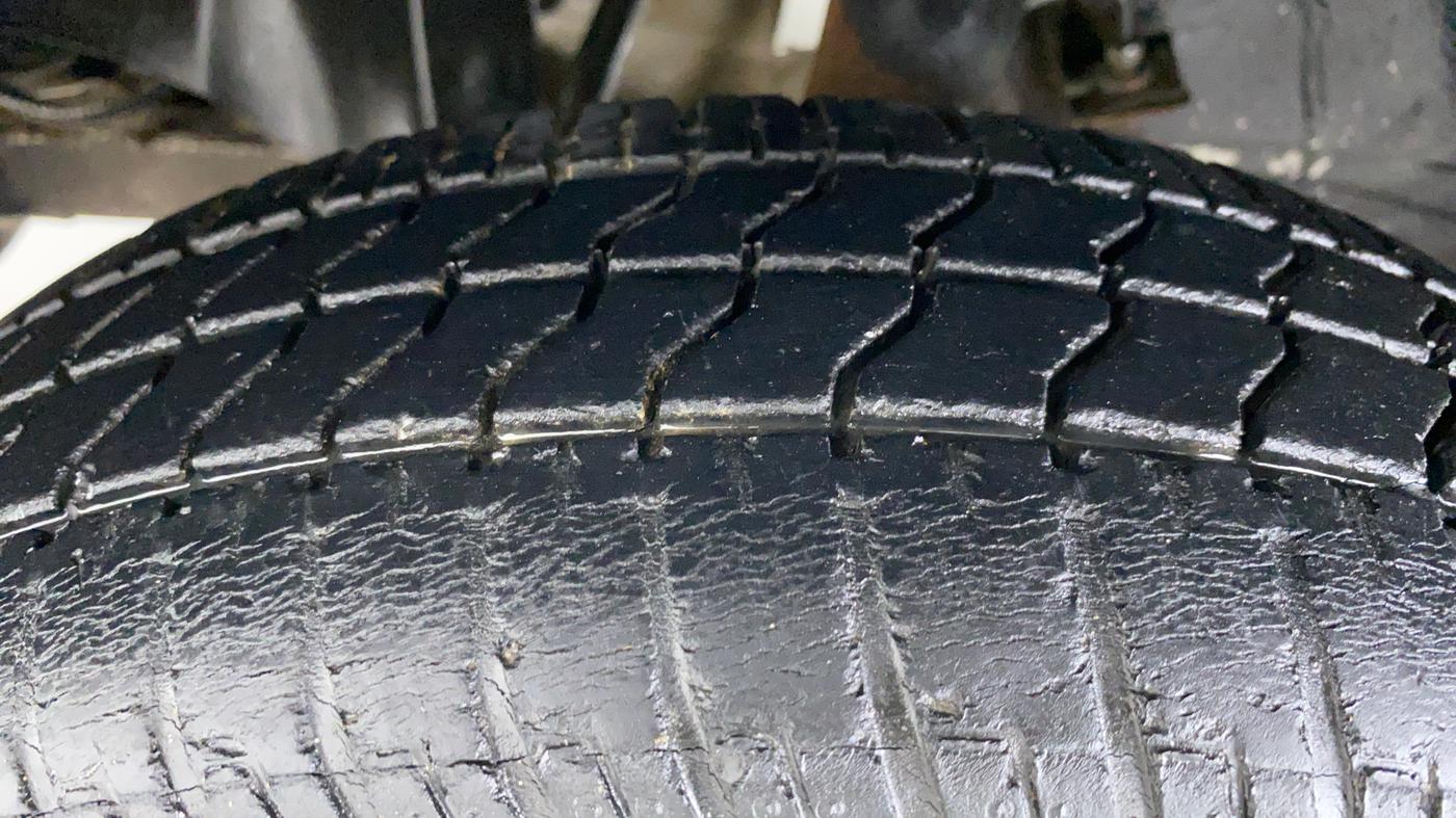 2016 Tata Nano TWIST XTA, Petrol, Automatic, 3,956 km, Left Front Tyre Tread