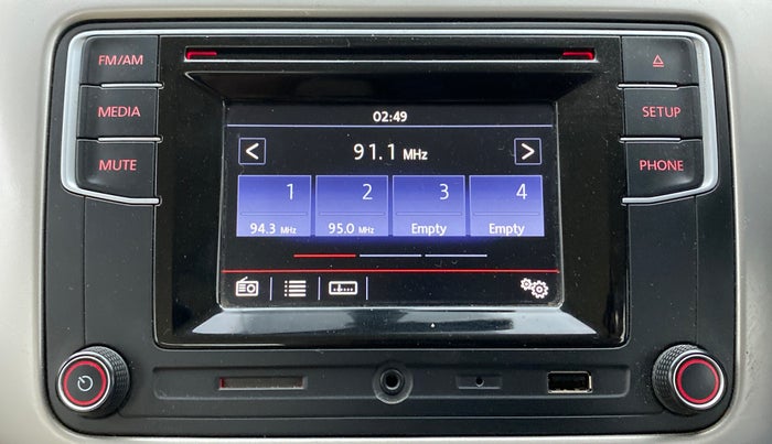 2017 Volkswagen Ameo HIGHLINE 1.5L AT (D), Diesel, Automatic, 77,821 km, Infotainment System