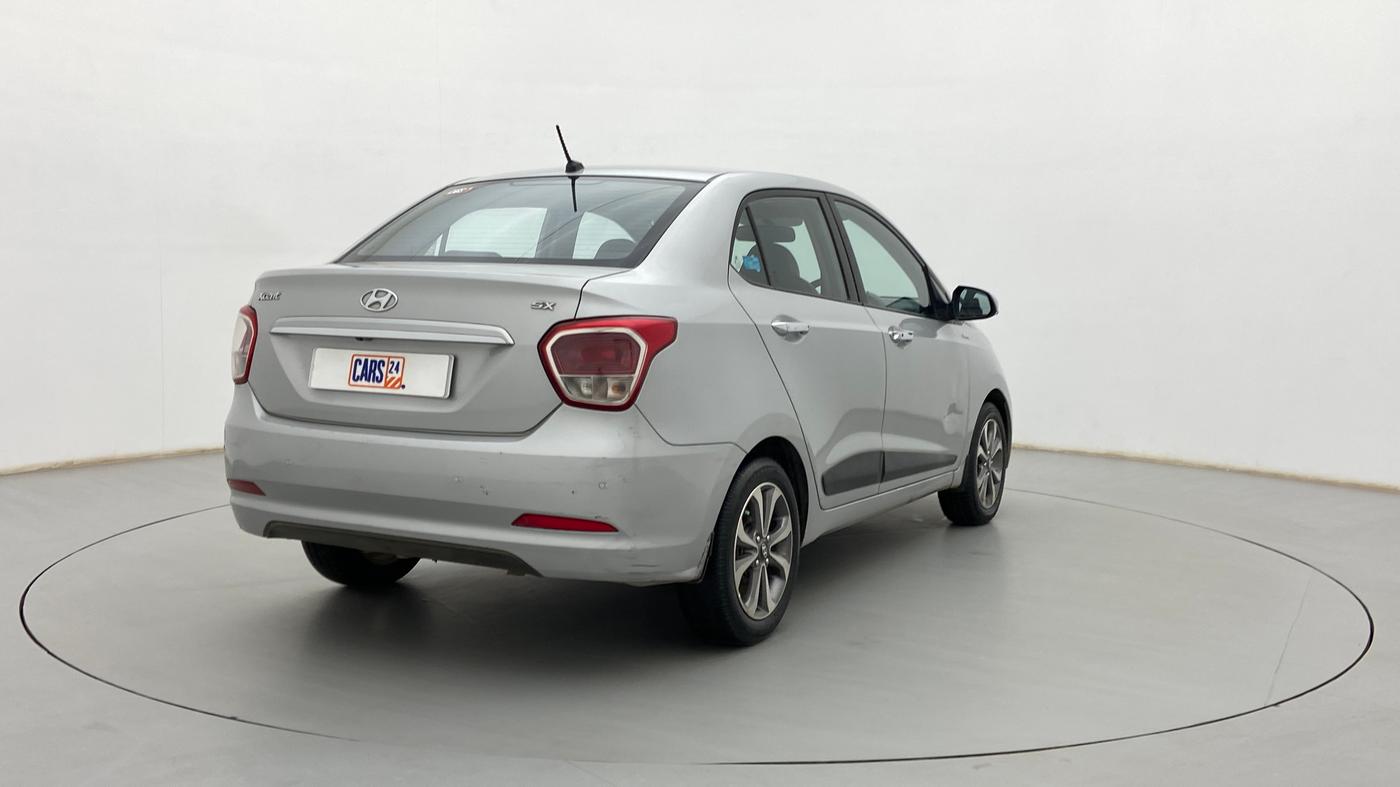 2016 Hyundai Xcent SX 1.2 (O), Petrol, Manual, 84,102 km, Right Back Diagonal