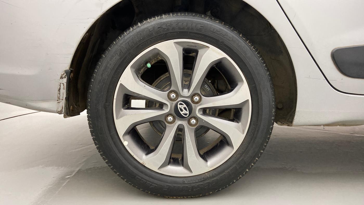 2016 Hyundai Xcent SX 1.2 (O), Petrol, Manual, 84,102 km, Right Rear Wheel