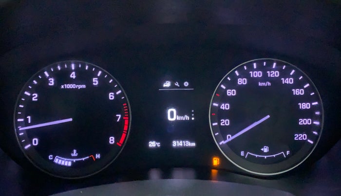 2016 Hyundai Elite i20 ASTA 1.2 (O), Petrol, Manual, 31,686 km, Odometer Image