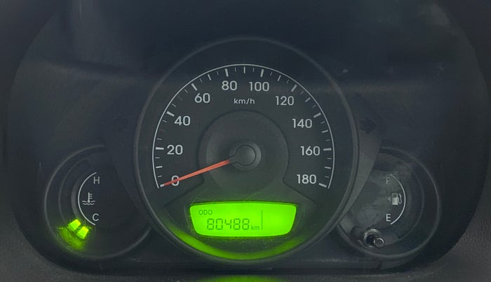 2017 Hyundai Eon ERA PLUS, Petrol, Manual, 80,627 km, Odometer Image