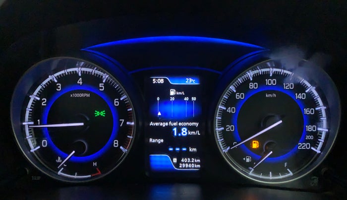 2017 Maruti Baleno ALPHA PETROL 1.2, Petrol, Manual, 30,065 km, Odometer Image