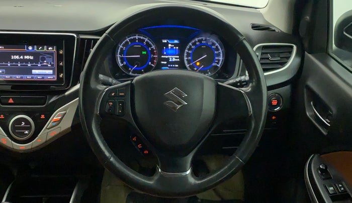 2017 Maruti Baleno ALPHA PETROL 1.2, Petrol, Manual, 30,065 km, Steering Wheel Close Up