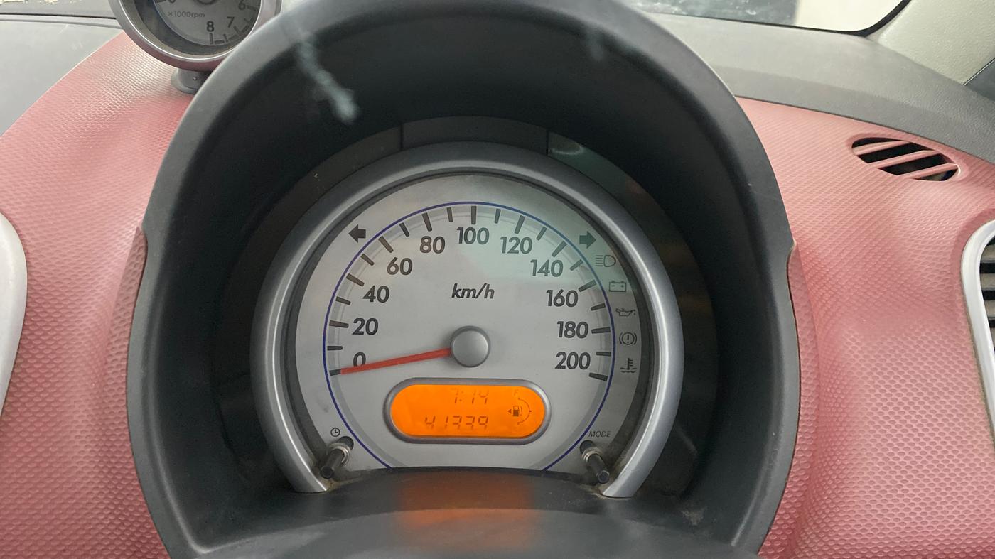 2013 Maruti Ritz VXI, Petrol, Manual, 41,367 km, Odometer Image