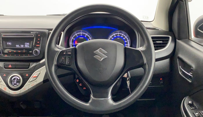 2015 Maruti Baleno DELTA 1.2 K12, Petrol, Manual, 61,602 km, Steering Wheel Close Up