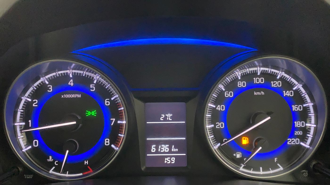 2015 Maruti Baleno DELTA 1.2 K12, Petrol, Manual, 61,602 km, Odometer Image