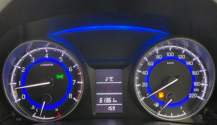 2015 Maruti Baleno DELTA 1.2 K12, Petrol, Manual, 61,602 km, Odometer Image