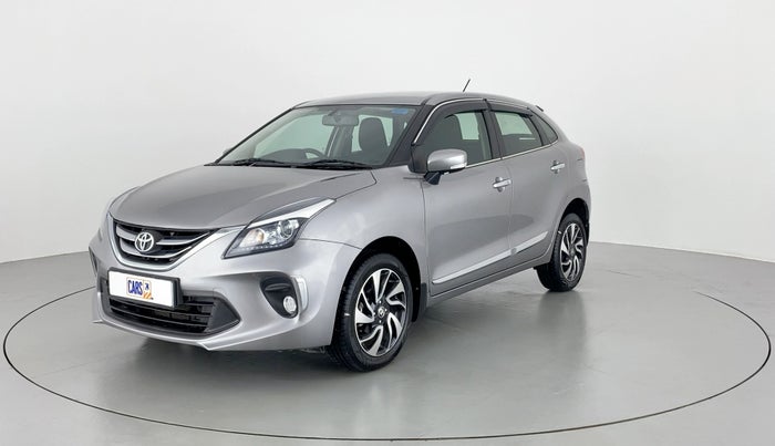 2021 Toyota Glanza V CVT, Petrol, Automatic, 3,858 km, Left Front Diagonal