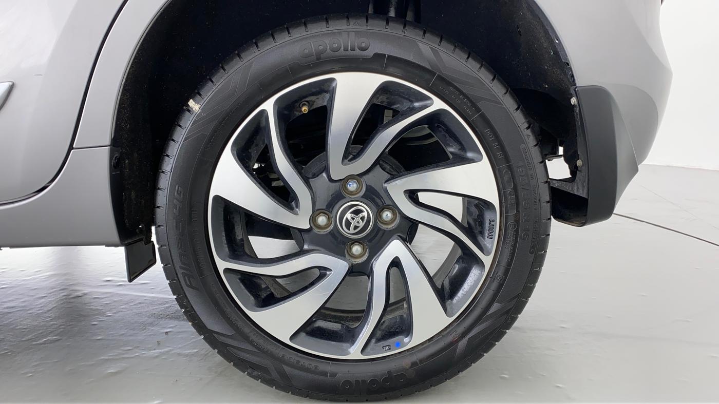 2021 Toyota Glanza V CVT, Petrol, Automatic, 3,858 km, Left Rear Wheel