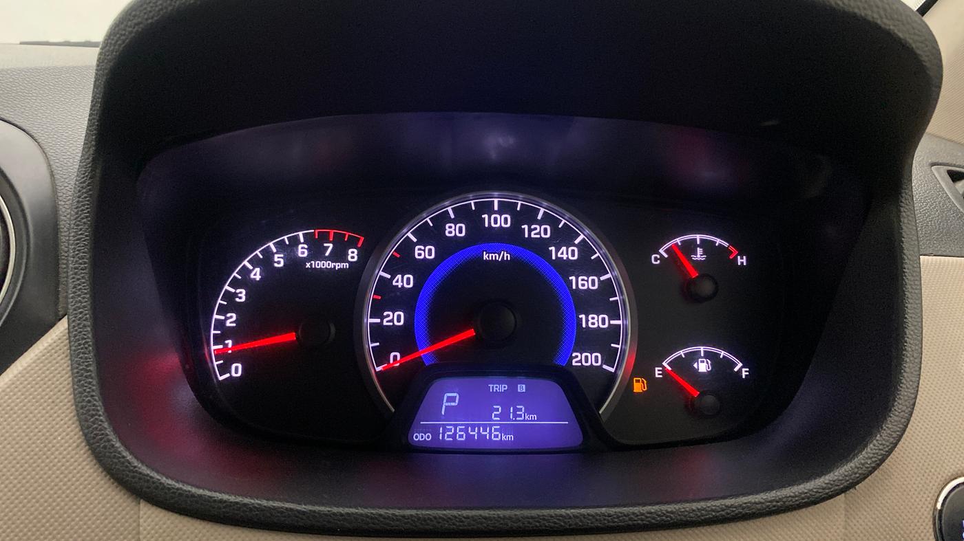 2015 Hyundai Grand i10 ASTA AT 1.2 KAPPA VTVT, Petrol, Automatic, 1,26,494 km, Odometer Image