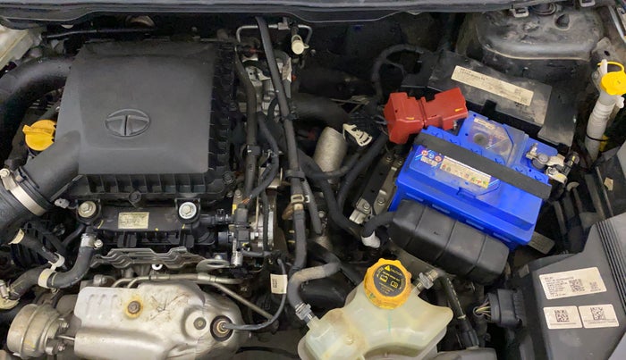 2023 Tata NEXON XZ PLUS (L), Petrol, Manual, 17,794 km, Engine View - Left