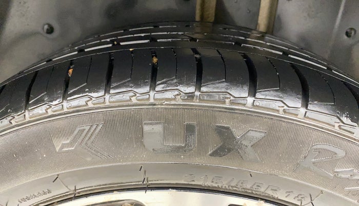 2022 MG HECTOR SHARP 1.5 CVT PETROL DUAL TONE, Petrol, Automatic, 47,803 km, Left Rear Tyre Tread