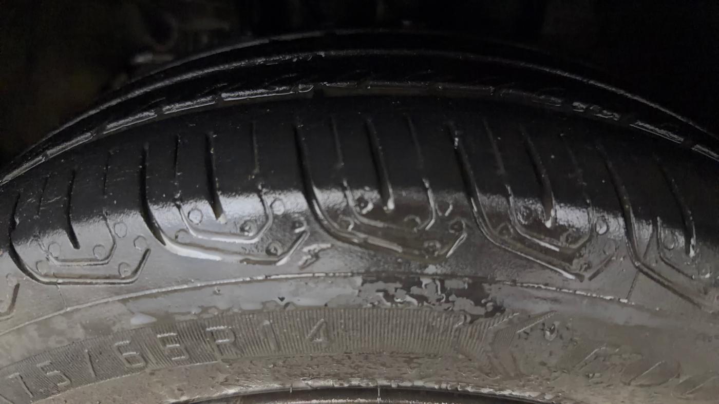 2023 Tata Tiago XT RHYTHM PETROL, Petrol, Manual, 36,284 km, Left Front Tyre Tread