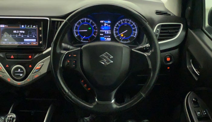 2017 Maruti Baleno ALPHA PETROL 1.2, Petrol, Manual, 67,491 km, Steering Wheel Close Up