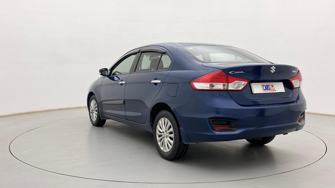 2017 Maruti Ciaz ZETA DIESEL 1.3, Diesel, Manual, 75,377 km, Left Back Diagonal