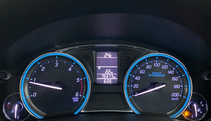 2017 Maruti Ciaz ZETA DIESEL 1.3, Diesel, Manual, 75,377 km, Odometer Image