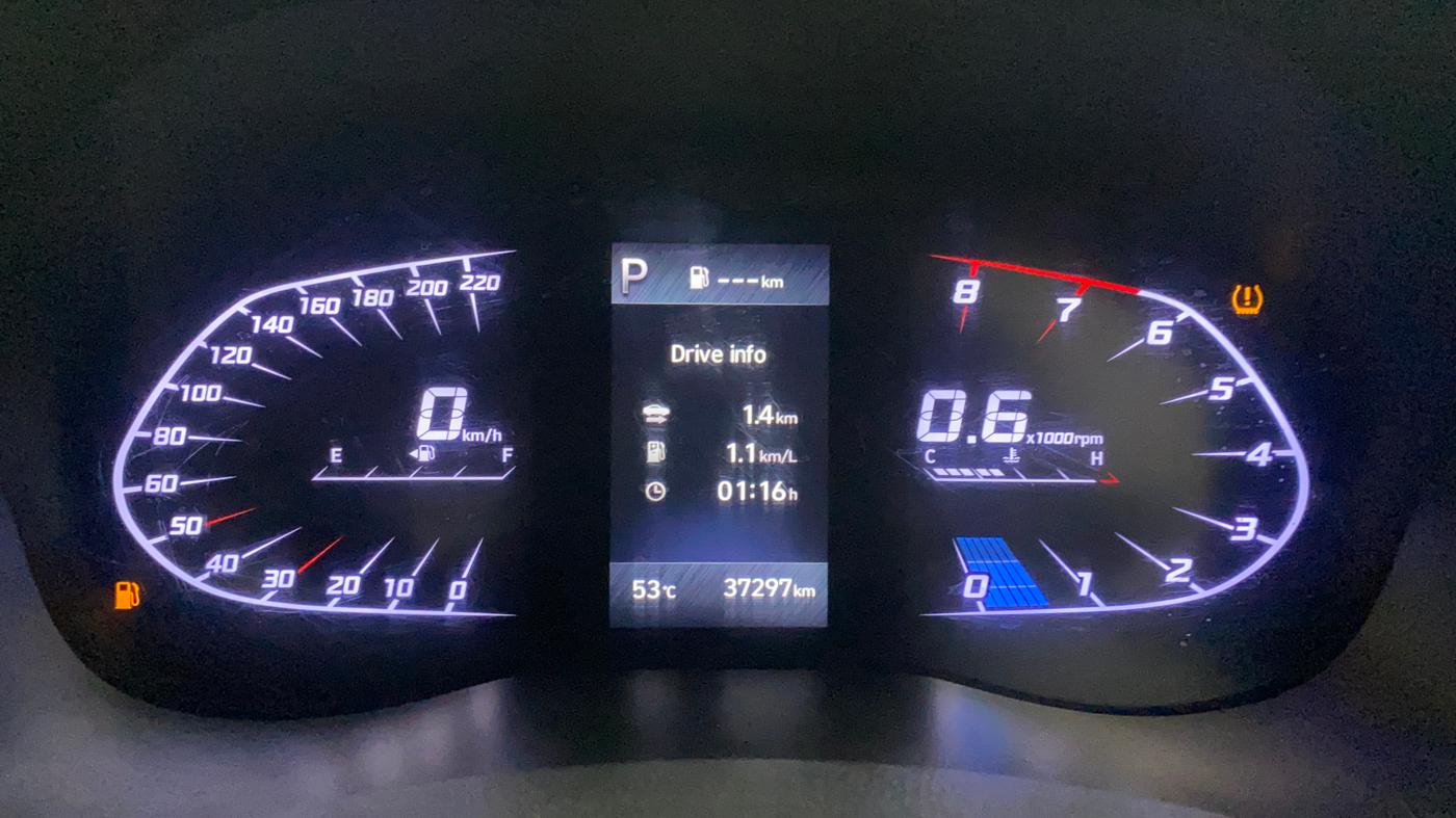 2020 Hyundai Verna SX (O) 1.5 VTVT IVT, Petrol, Automatic, 37,332 km, Odometer Image