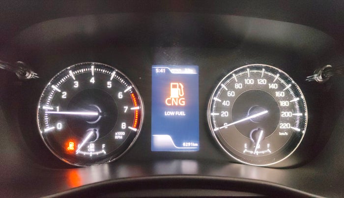 2023 Maruti Baleno  ZETA CNG 1.2L, CNG, Manual, 6,291 km, Odometer Image