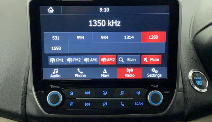 2019 Ford Ecosport TITANIUM + 1.5L PETROL, Petrol, Manual, 46,770 km, Infotainment System